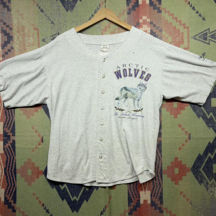 Arctic Wolf Vintage Jersey Size Large 90s
