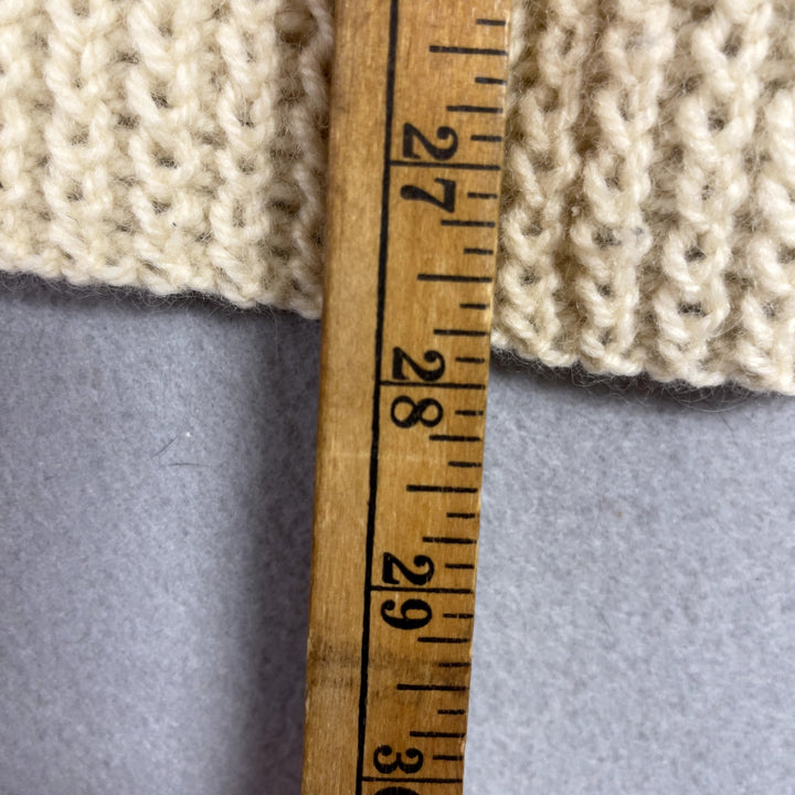 Vintage John Molloy Irish Wool Cable Knit Sweater Size Medium