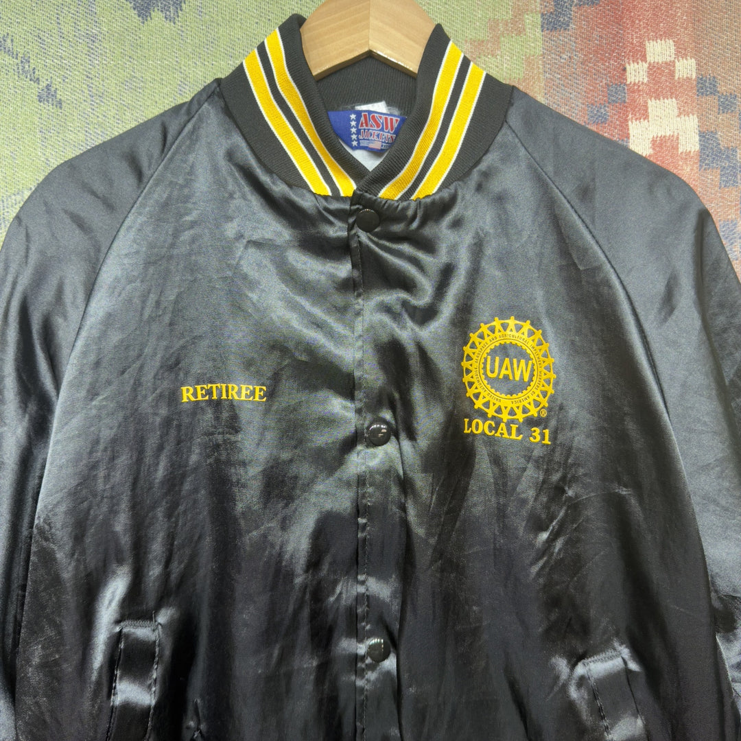 UAW Kansas City Vintage Union Jacket Medium 90s