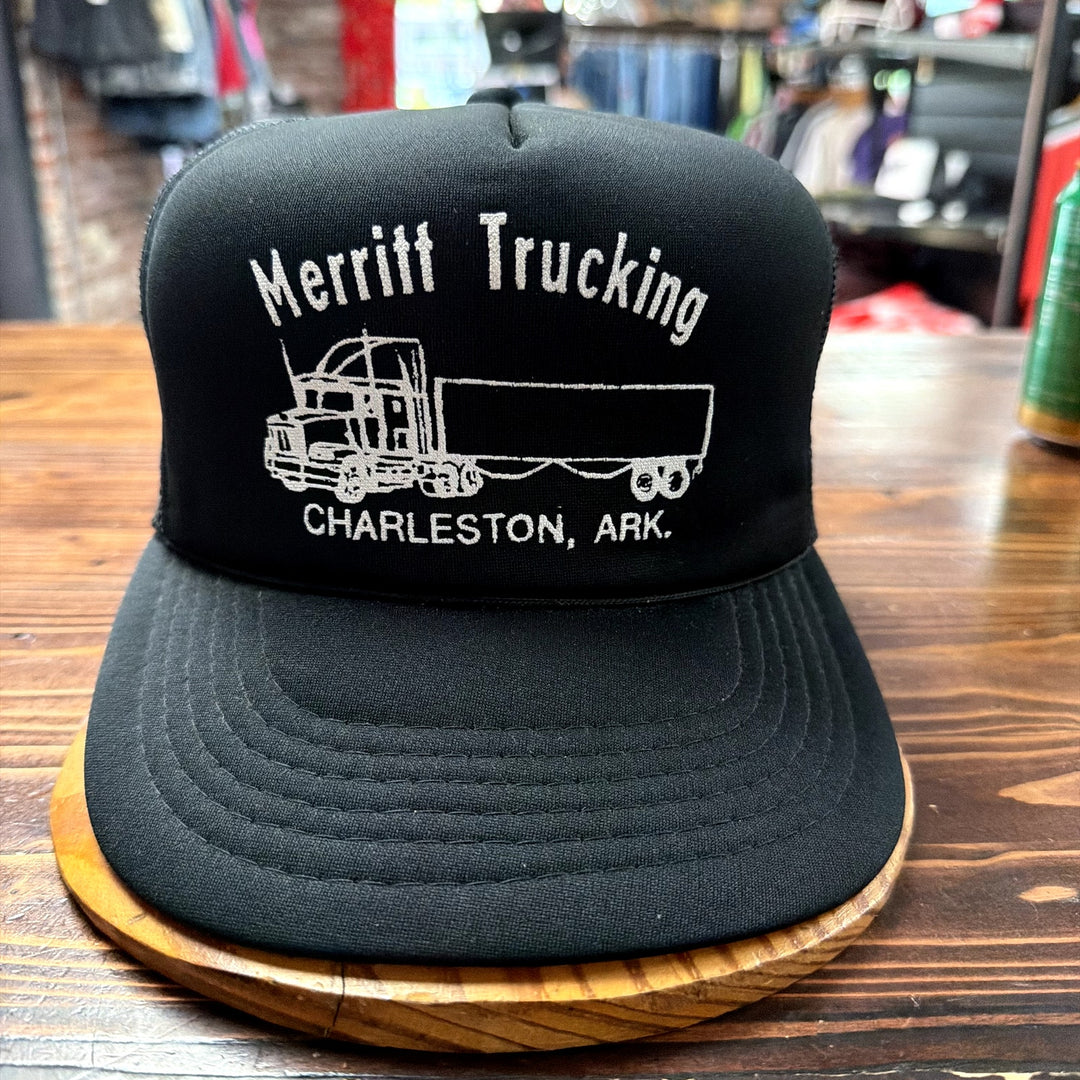 Vintage Merritt Trucking Snapback Hat