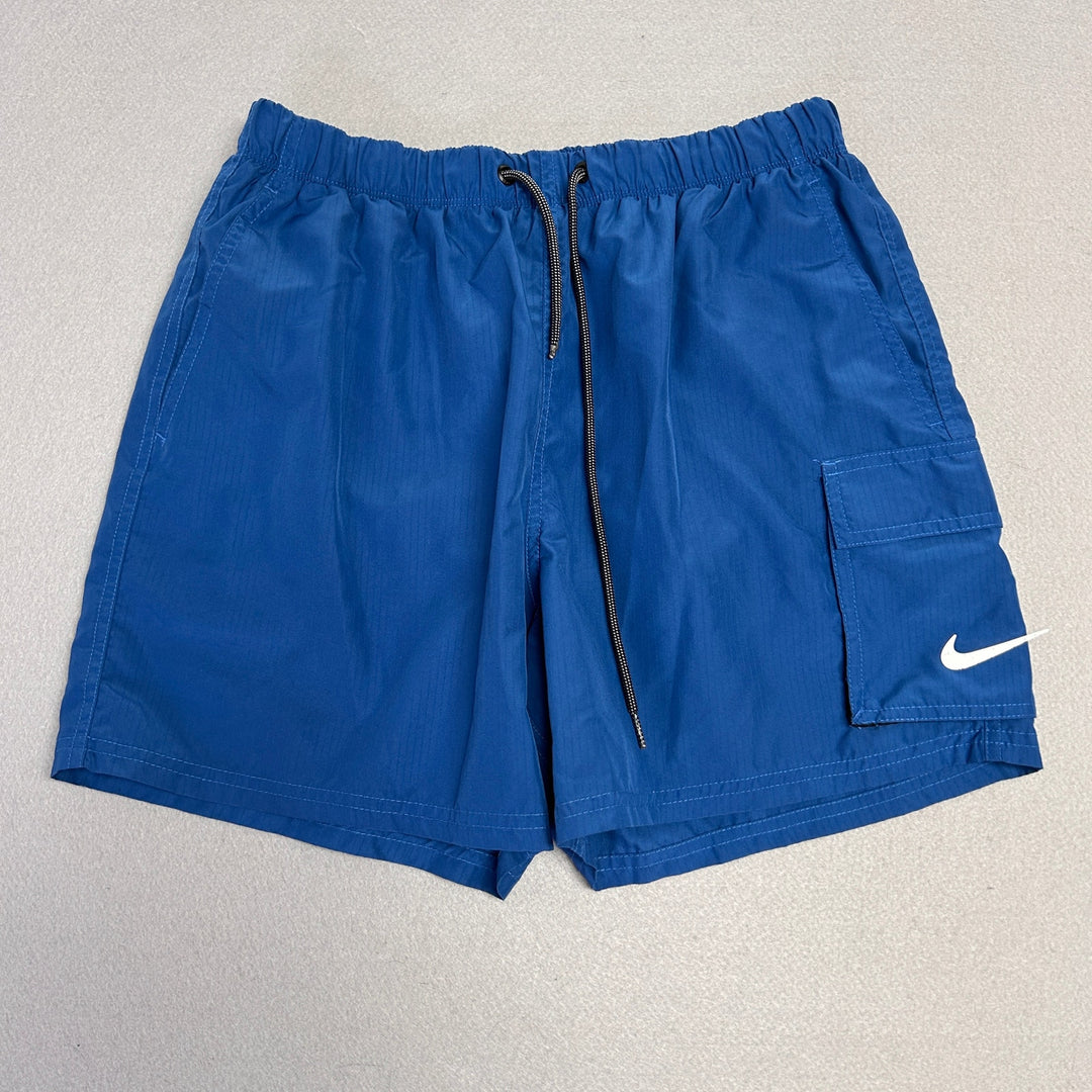 Nike Blue Ripstop Nylon Shorts Size Medium