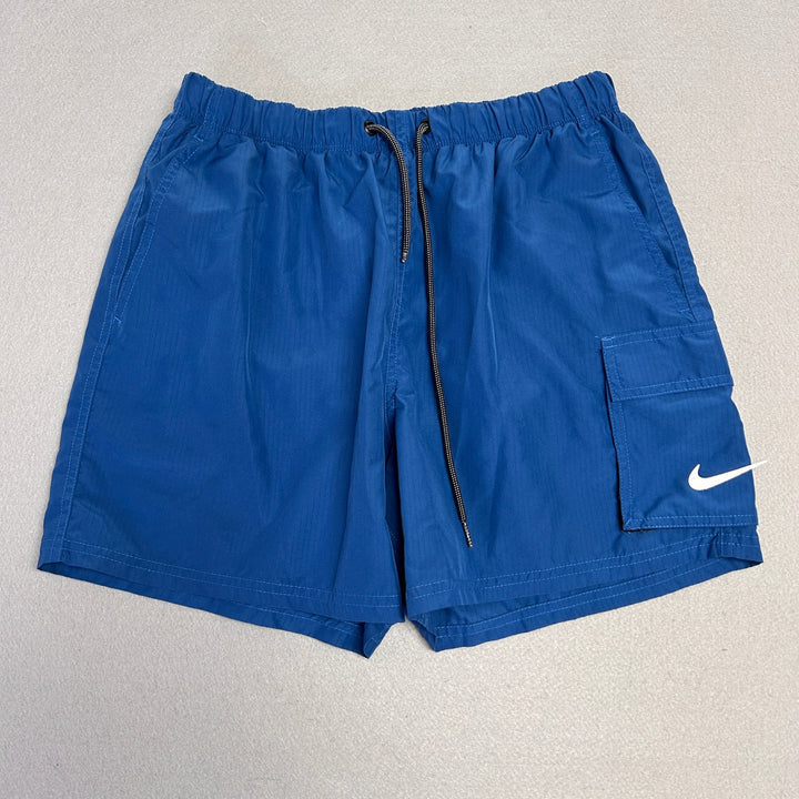 Nike Blue Ripstop Nylon Shorts Size Medium