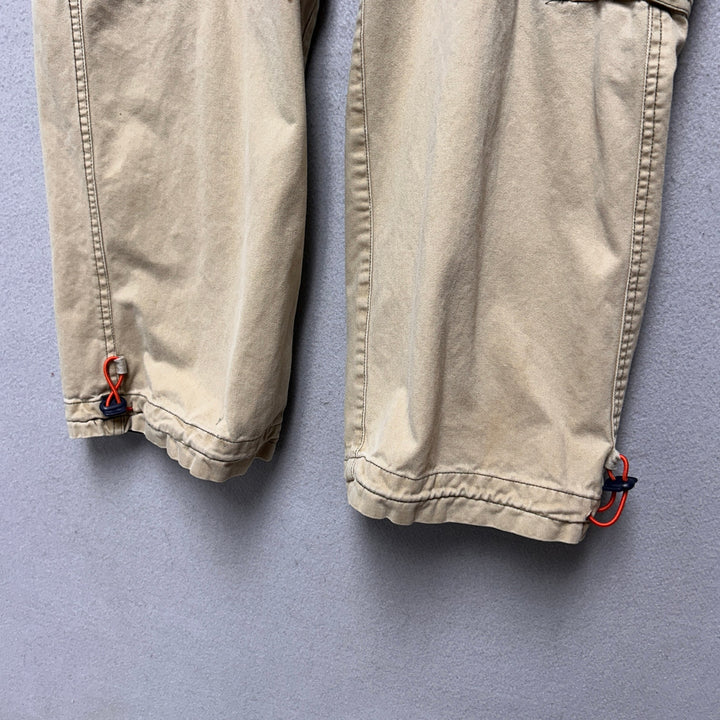 Vintage Bugle Boy Jeans Cargo Tech Pants Size 36x30