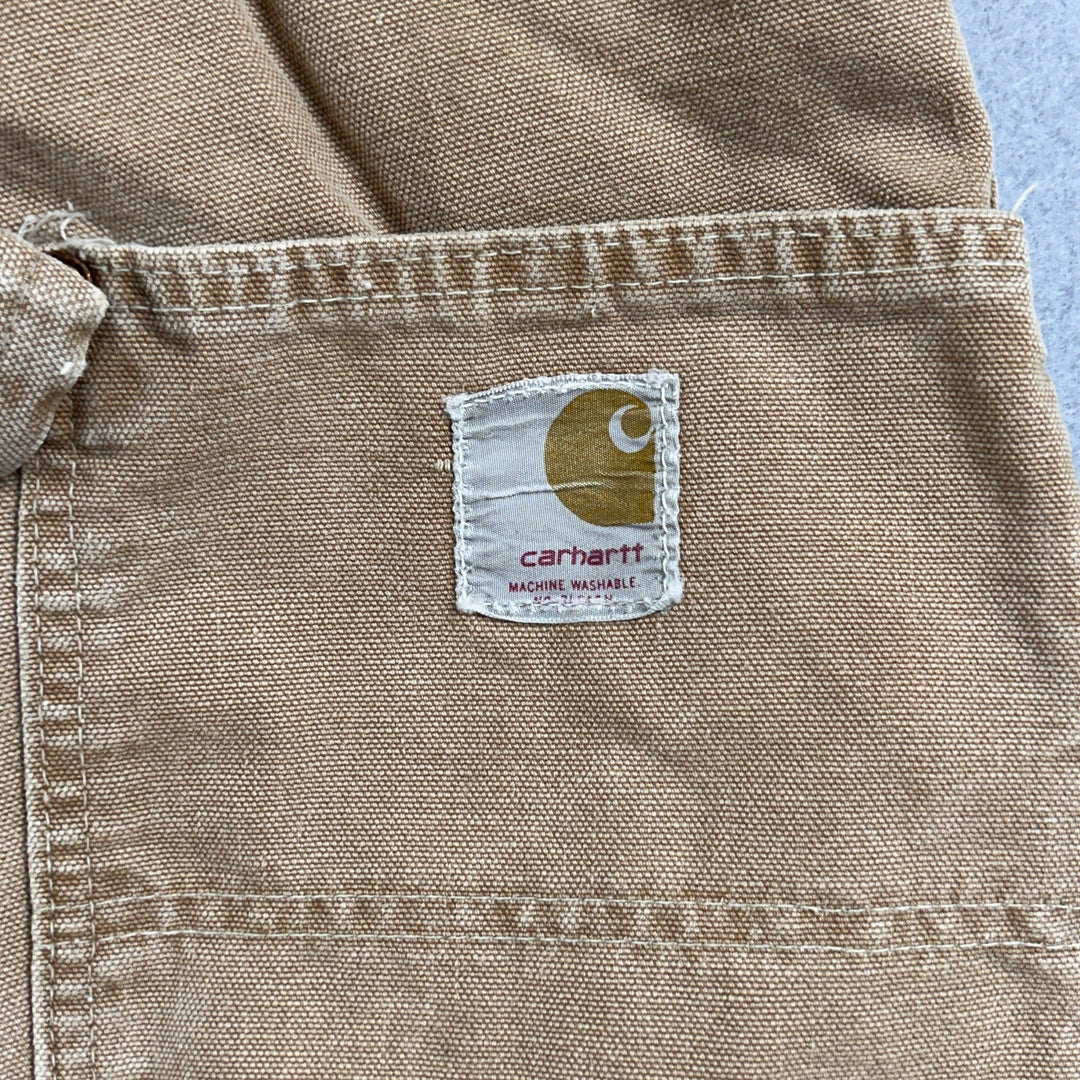 Vintage Carhartt 1980s Canvas Overalls Size 36