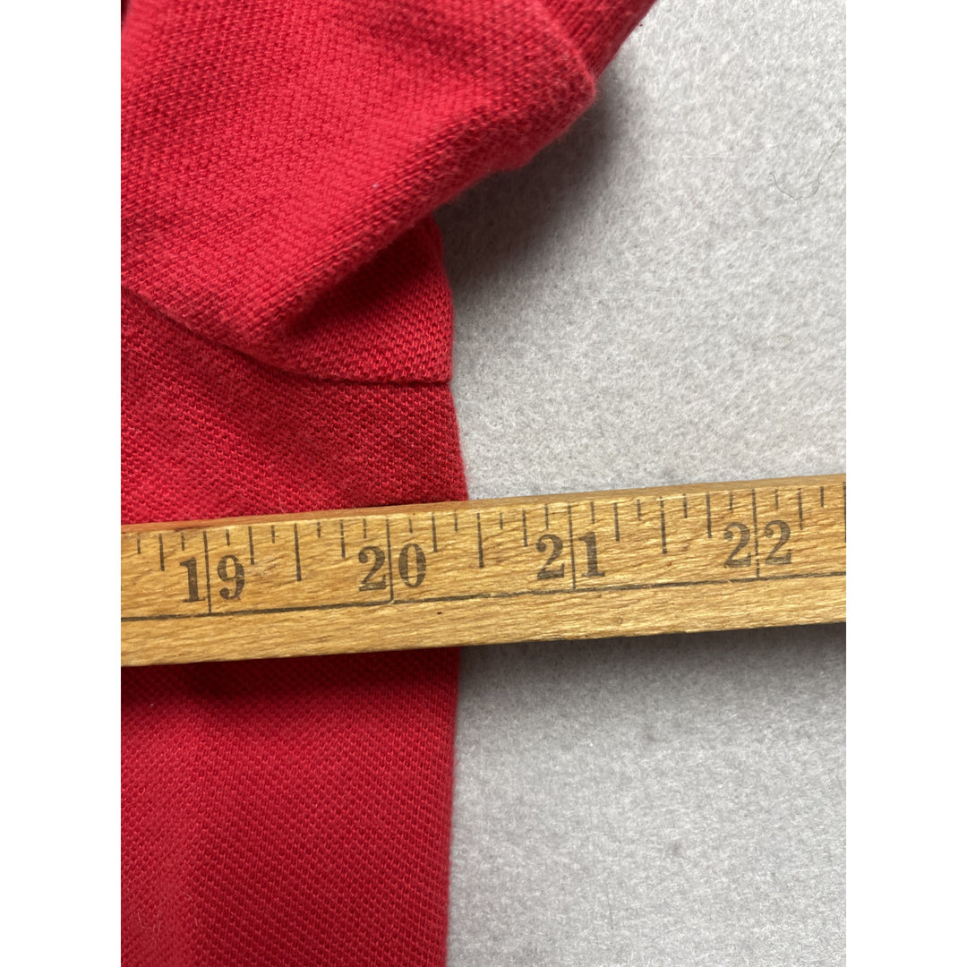 Y2K Aeropostale Red Polo Shirt Size Large