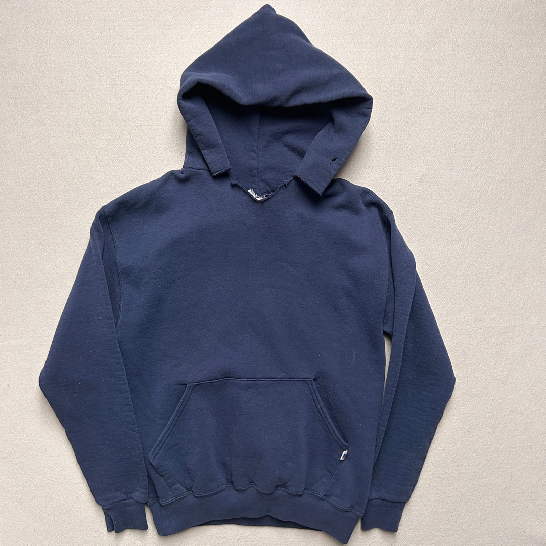 Vintage Russell Athletic Blue Hoodie Size Medium