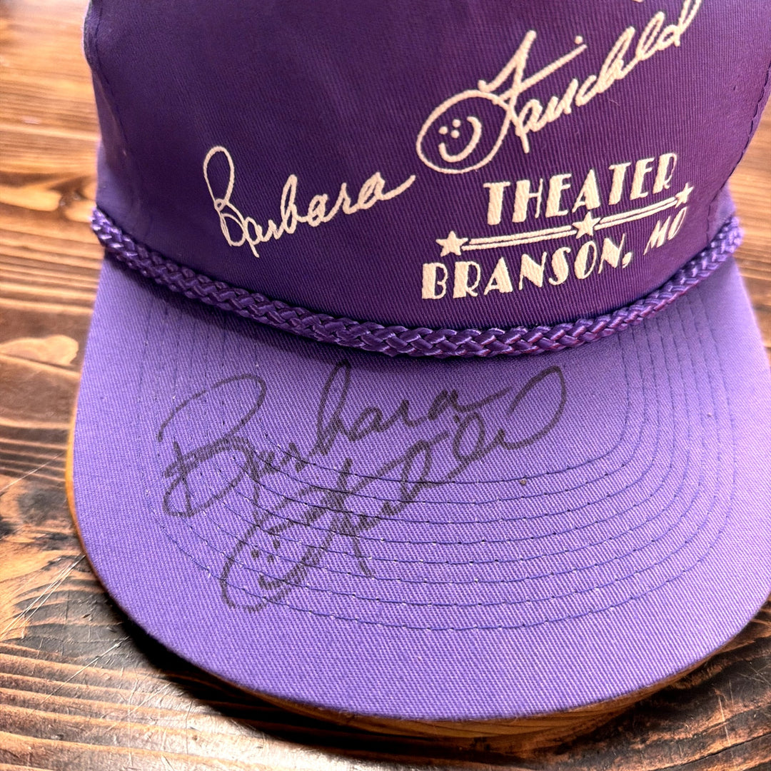 Vintage Barbara Fairchild Autographed Hat