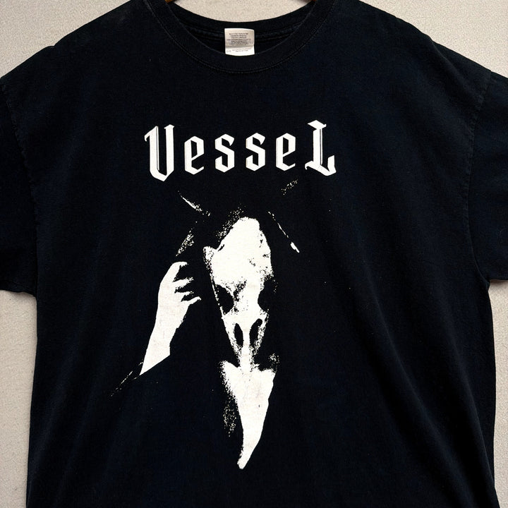 Vintage Vessel Metal Band T Shirt Size XL