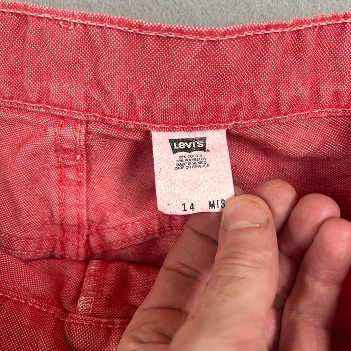 Vintage Levis 577 Cropped Capri Pants Size 14
