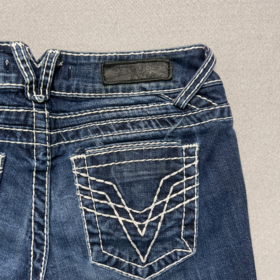 Vigoss Contrast Stitch Bootcut Y2K Style Jeans Size 30x30