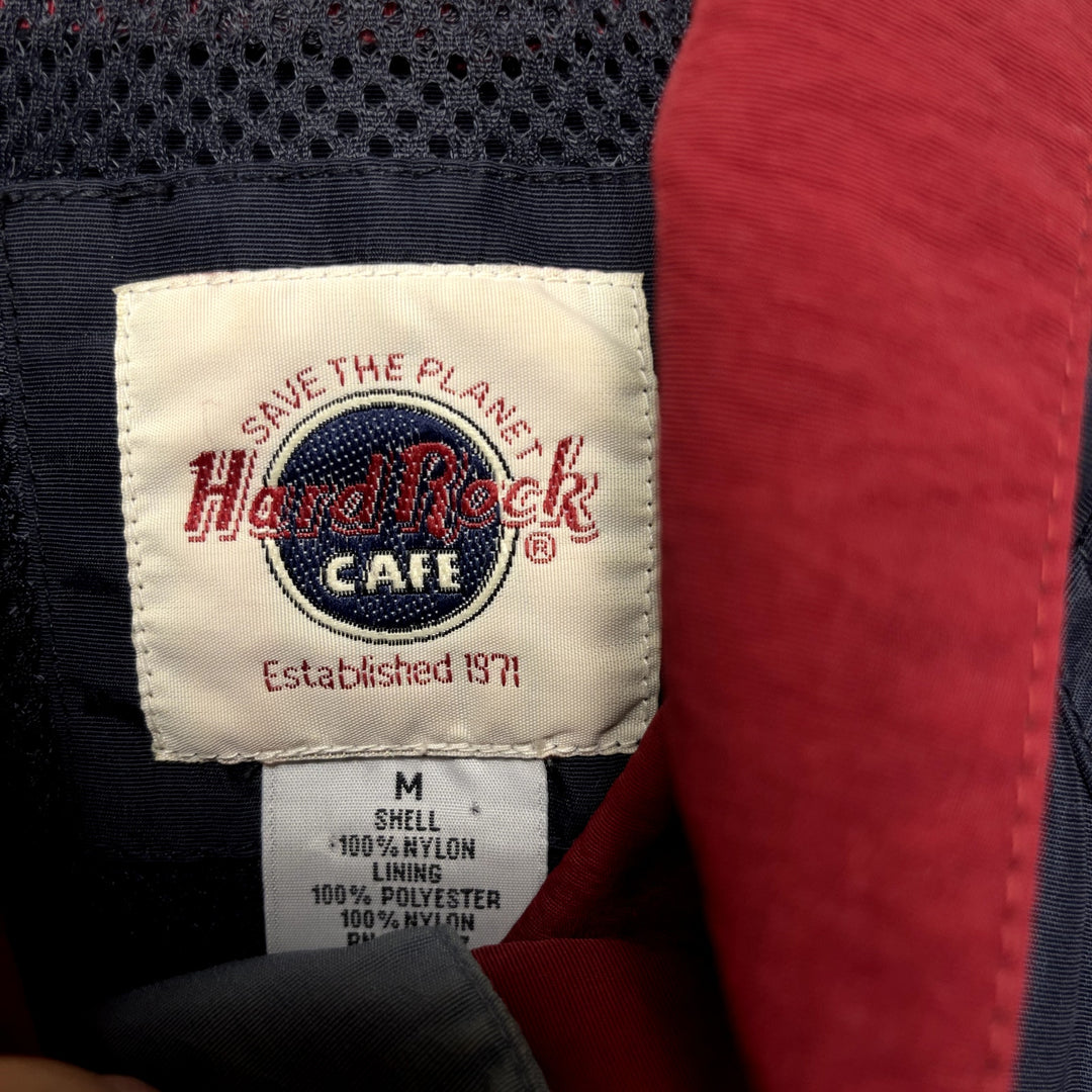 Vintage Hard Rock Cafe Las Vegas Men's Windbreaker Jacket Medium