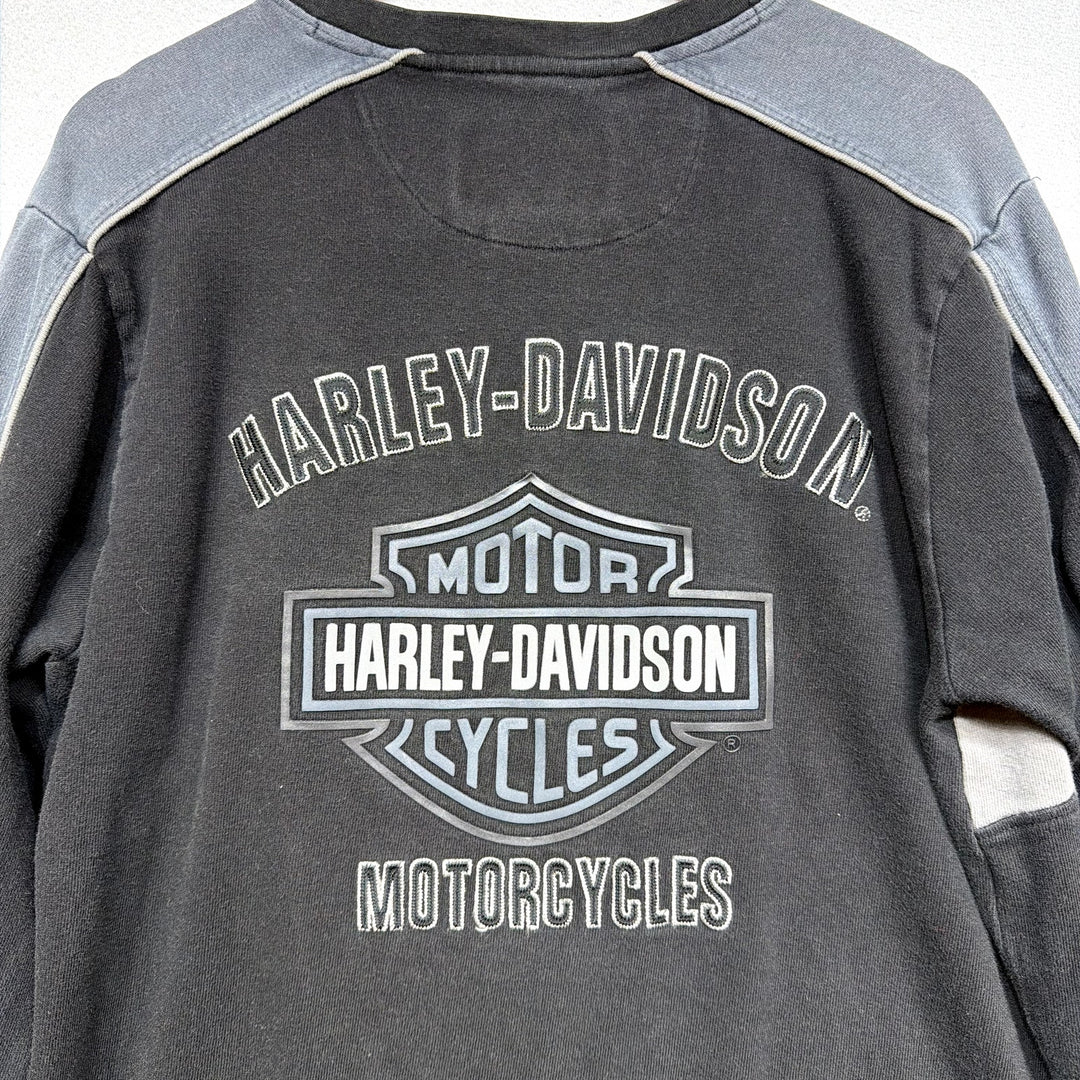 Vintage Harley Davidson Y2K Long Sleeve T Shirt Size Medium