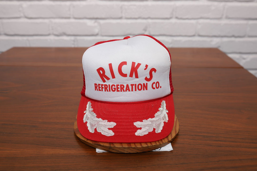 80s ricks refrigeration scrambled egg hat