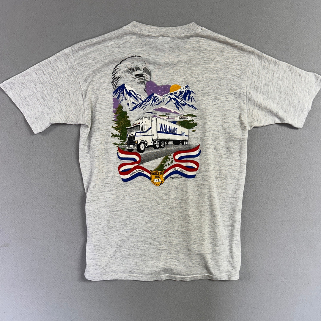 Vintage Walmart Trucking T Shirt Size Large