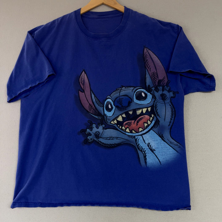 Disney Stitch Big Print T Shirt Size XL