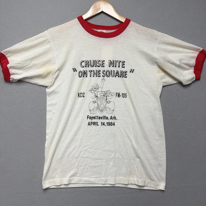Vintage Fayetteville Arkansas Cruise Nite T Shirt Size Medium