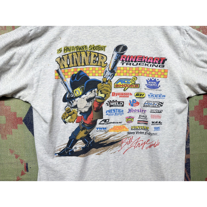 Bill Frye Vintage Racing Nascar T Shirt Size Large  90s