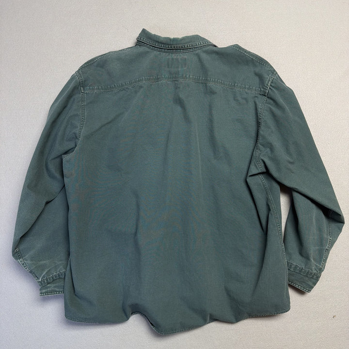Vintage Cabela's Pheasant Button Down Shirt Size XXL