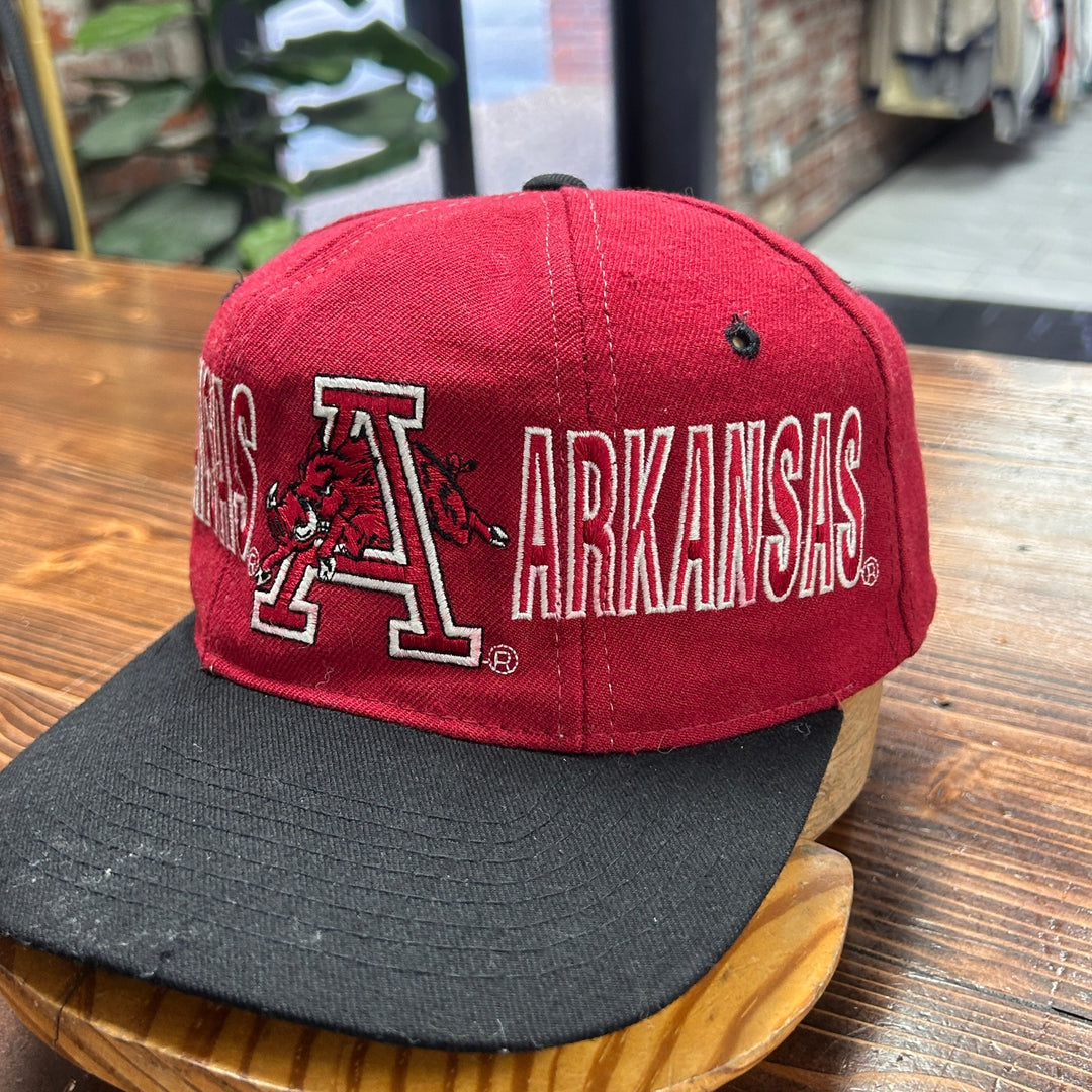 Vintage Arkansas Razorbacks Starter Snapback Hat