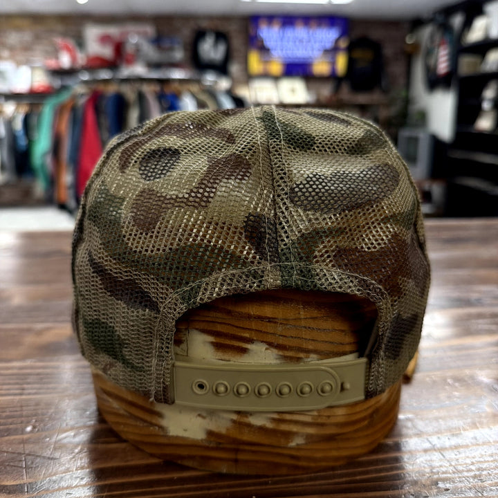Vintage Arkansas National Guard Camo Trucker Hat