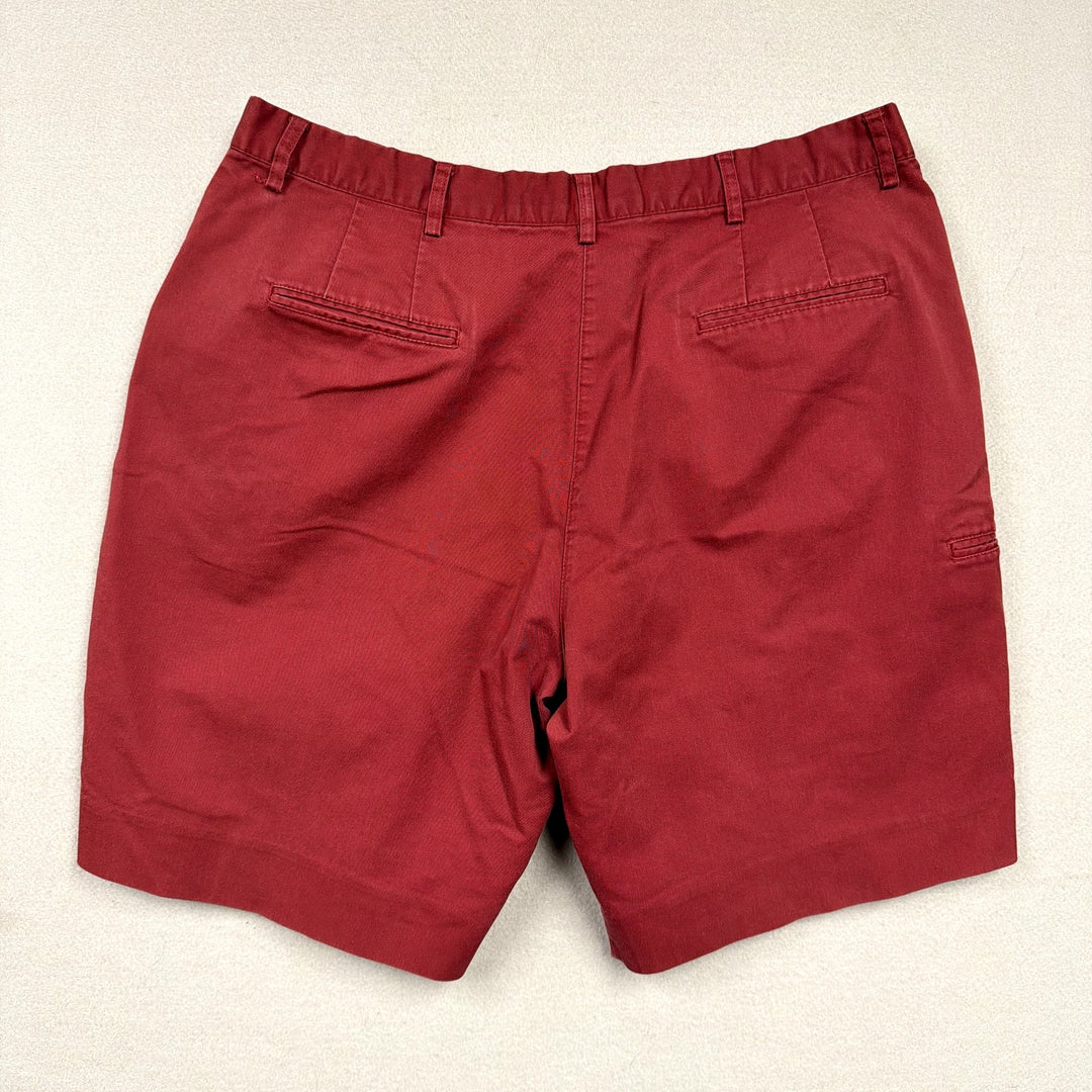 Disney Parks Burgundy Uniform Shorts Size 36