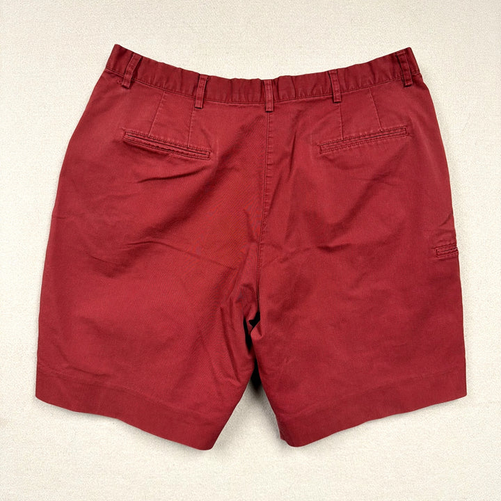 Disney Parks Burgundy Uniform Shorts Size 36