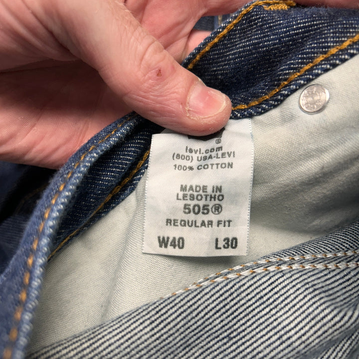 Levi's 505 Dark Wash Jeans Size 40