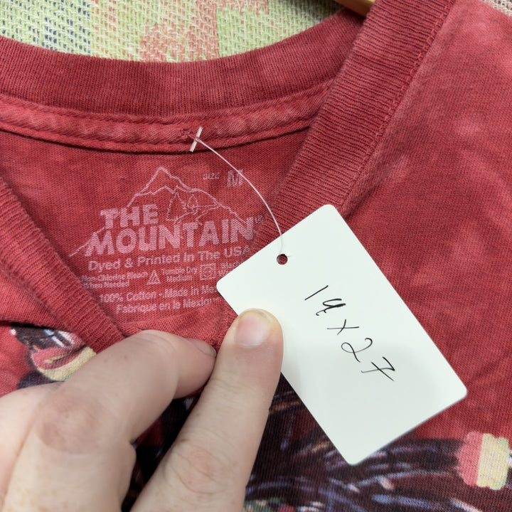 The Mountain Rasta Alien T Shirt Size Medium