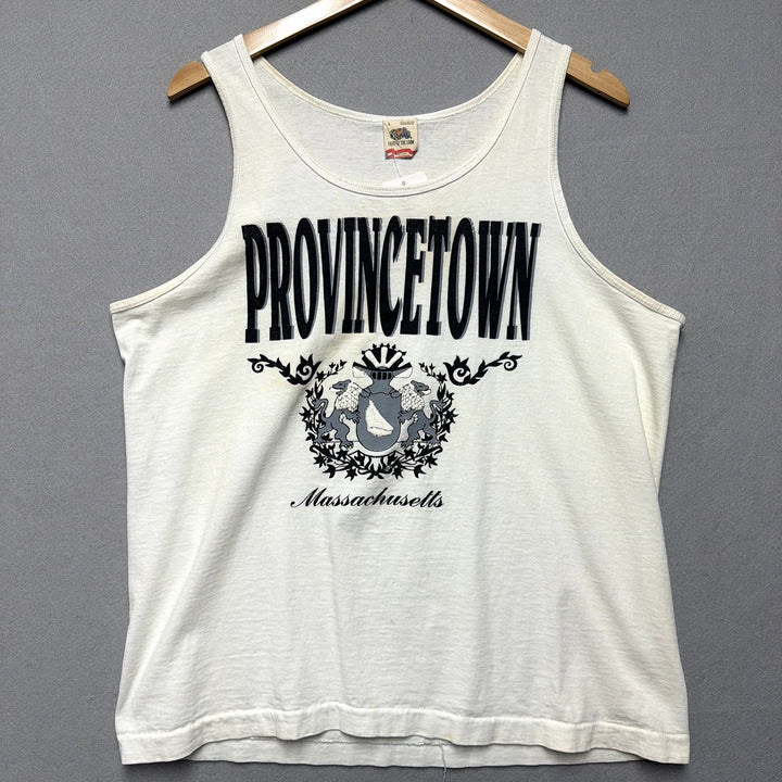 Vintage Provincetown Mass Tank Top T Shirt Size Large