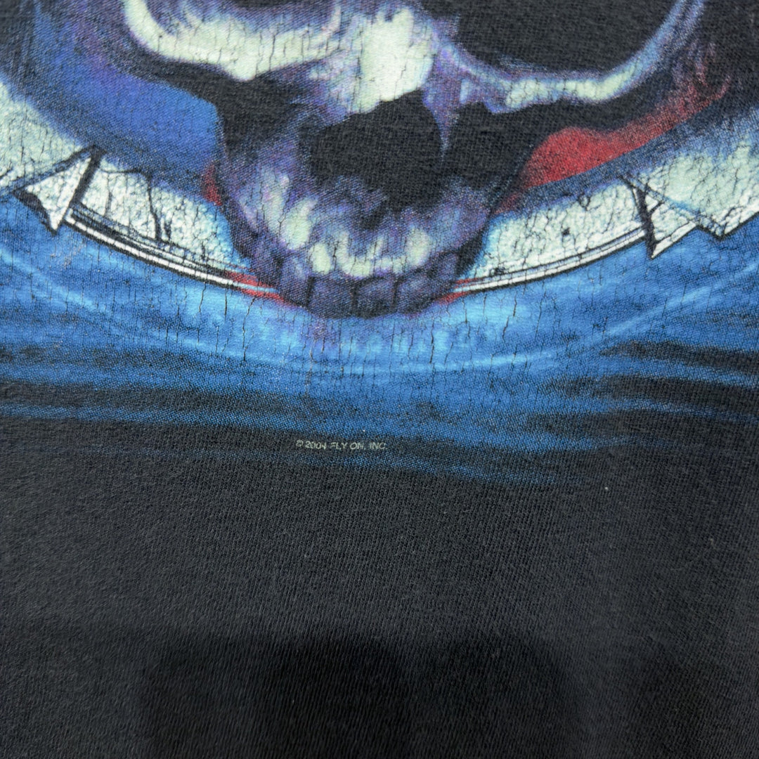 Lynyrd Skynyrd Vintage Skull T Shirt Size Medium  2000s