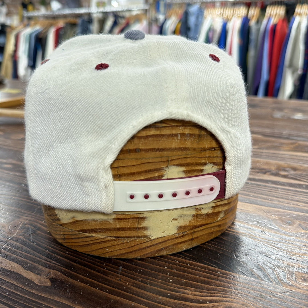 Vintage 2000s Arkansas Razorbacks Embroidered Brim Snapback Hat