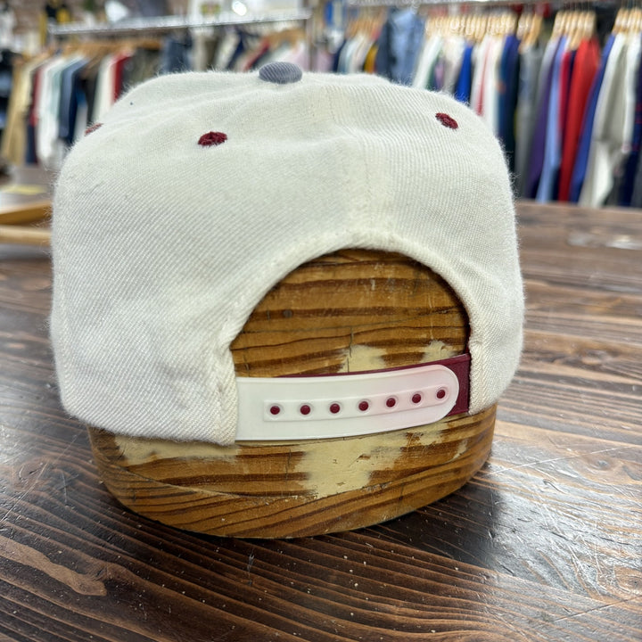 Vintage 2000s Arkansas Razorbacks Embroidered Brim Snapback Hat
