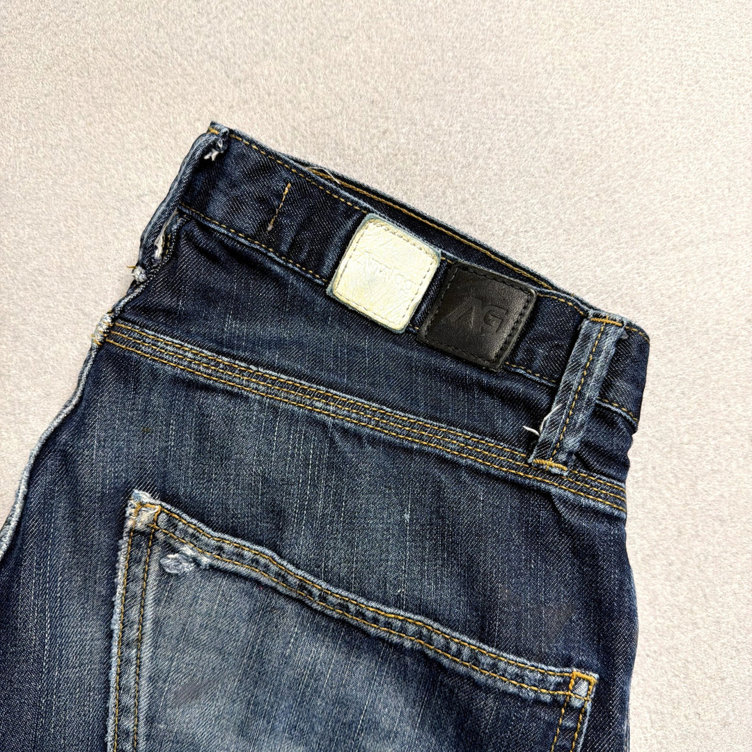 Analog Flannel Lined Paint Splatter Jeans Size 30