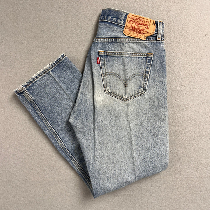 Vintage Levi's 501xx Light Blue Jeans Made in USA Men's 32x30