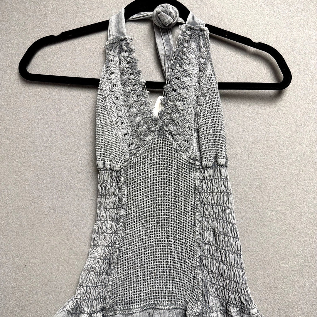 Blanco By Nature Mini Halter Dress Size Small