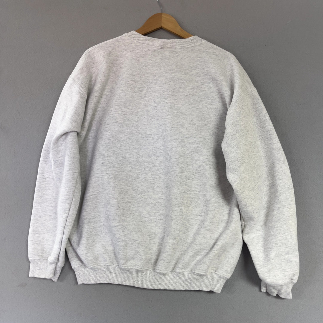 Vintage Books and Cats Sweatshirt Size Large