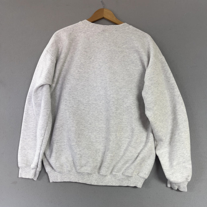 Vintage Books and Cats Sweatshirt Size Large