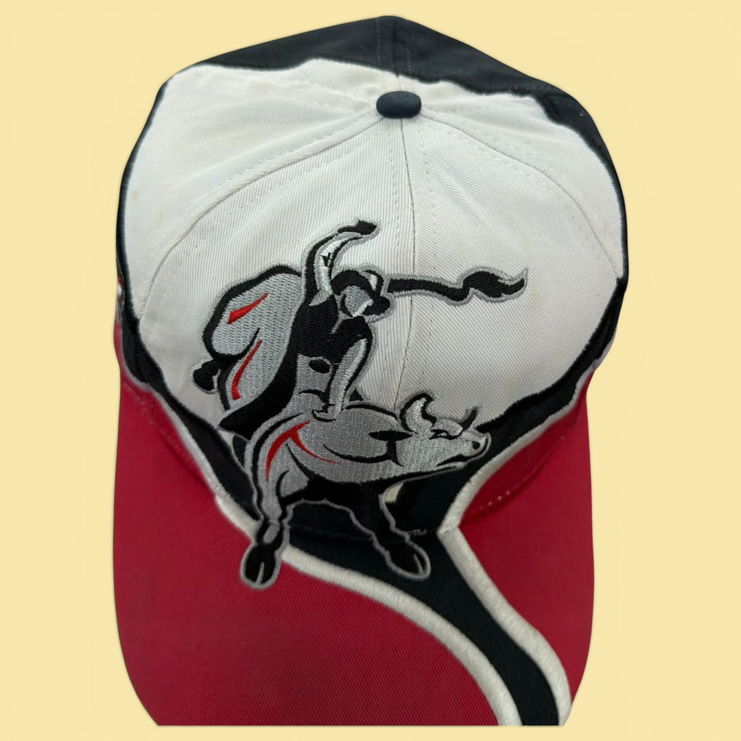 Vintage 2000s PBR Bull Riding Snapback Hat