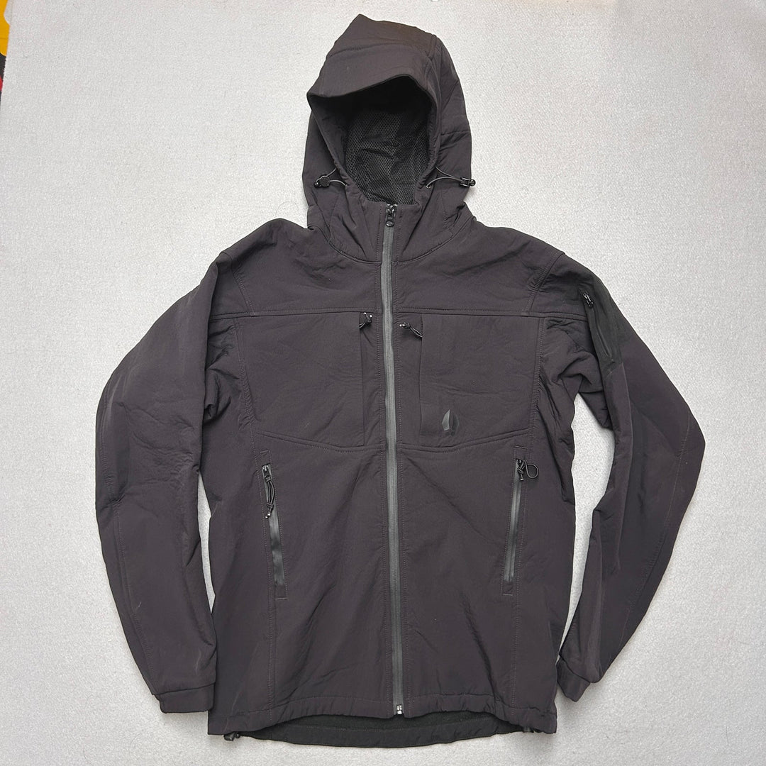 Bearded Goat Fleece Lined Soft Shell Jacket size Medium