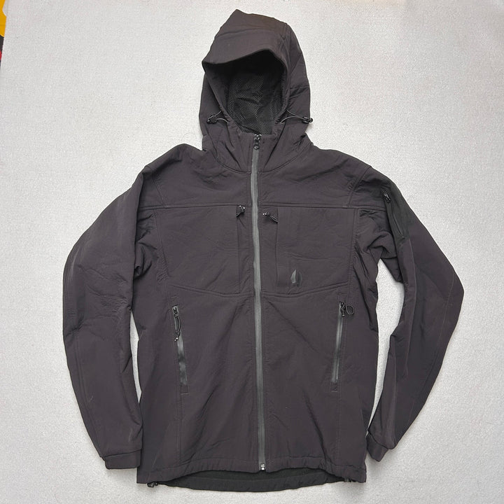 Bearded Goat Fleece Lined Soft Shell Jacket size Medium