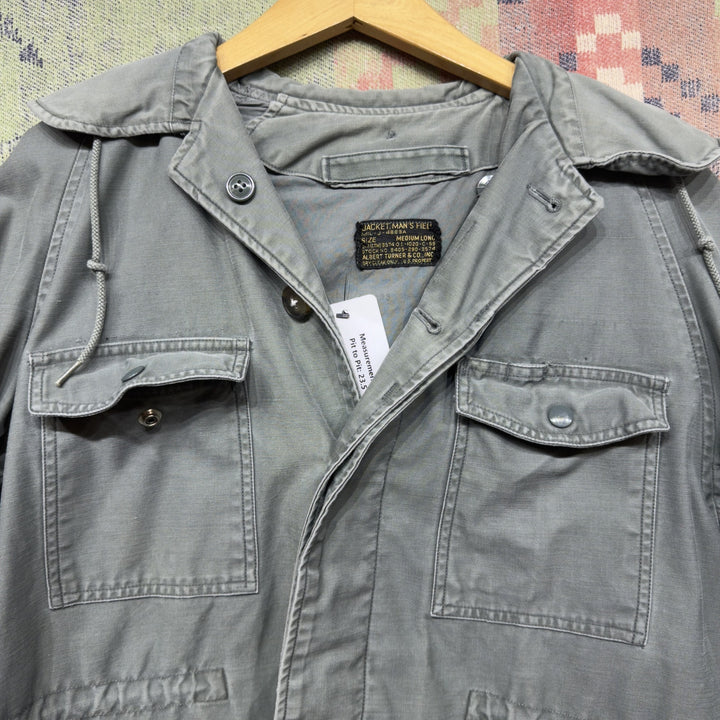 1955 USAF Vintage Field Jacket Medium 50s Korean War