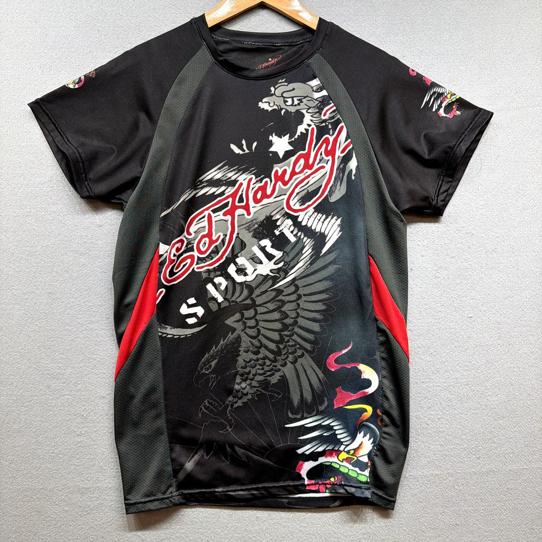 Ed Hardy Sport Jersey T Shirt Size Small