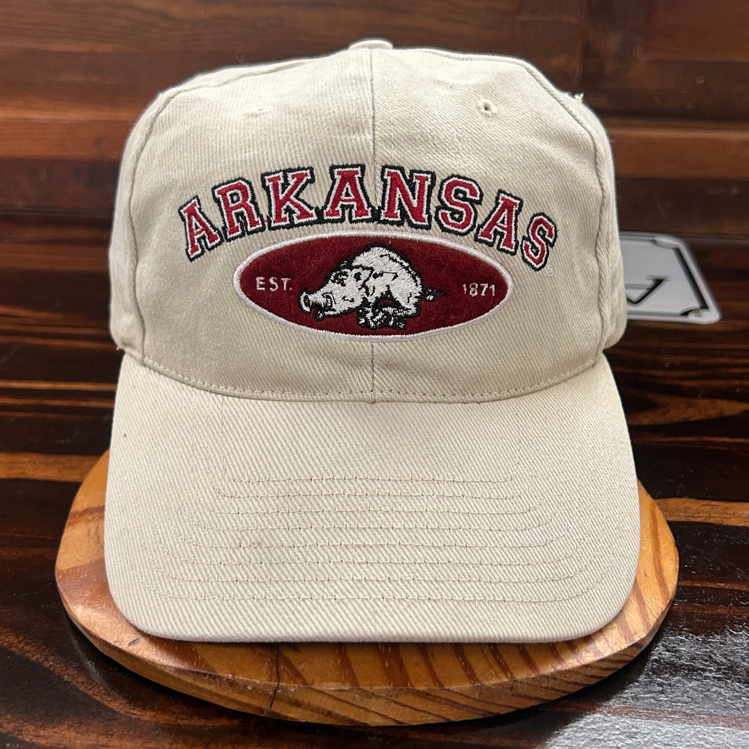 Vintage University Of Arkansas Strap Back Hat