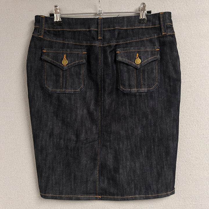 Rock And Republic Dark Denim Skirt Size 27
