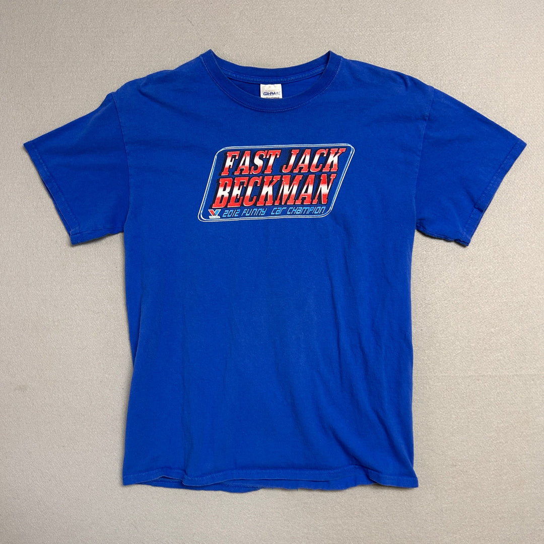 Fast Jack Beckman Funny Car Racing T Shirt Size Medium