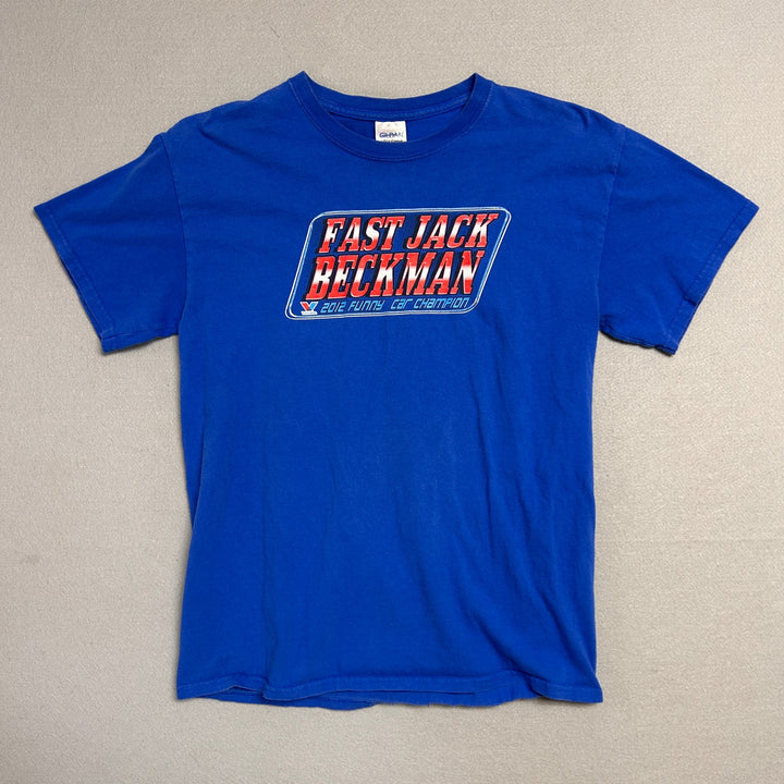 Fast Jack Beckman Funny Car Racing T Shirt Size Medium