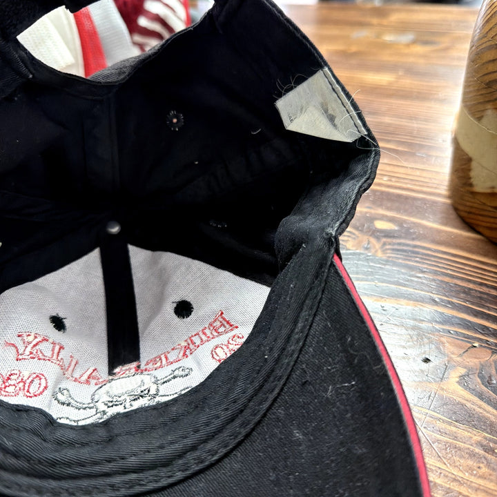 Vintage Fayetteville Bike Rally Skull Strap Back Hat