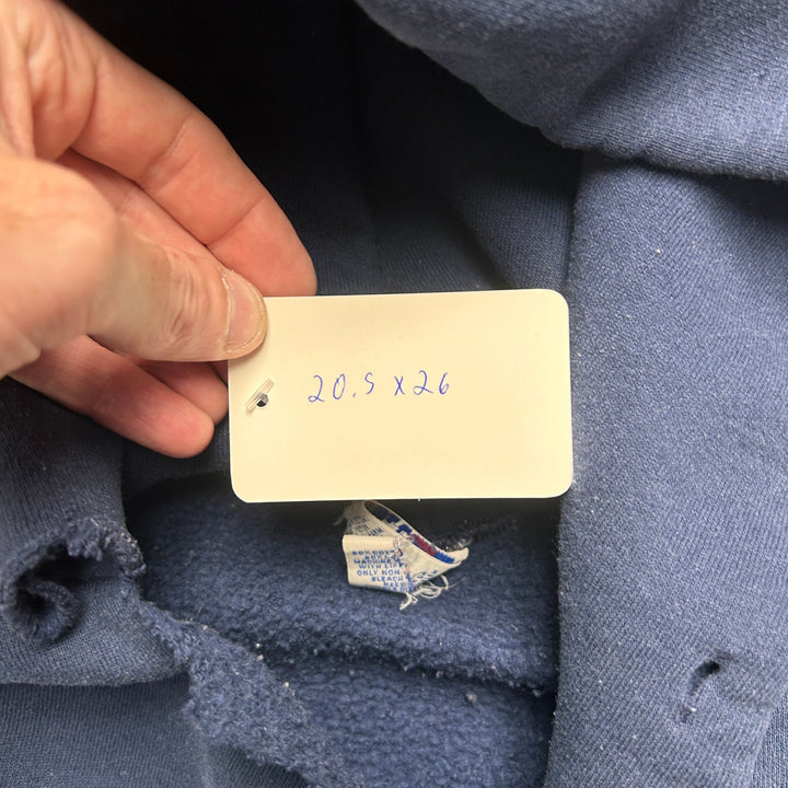 Vintage Russell Athletic Blue Hoodie Size Medium