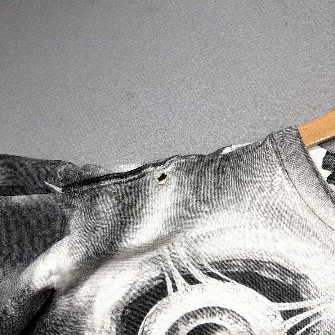 Vintage Executioner All Over Print T Shirt size Large