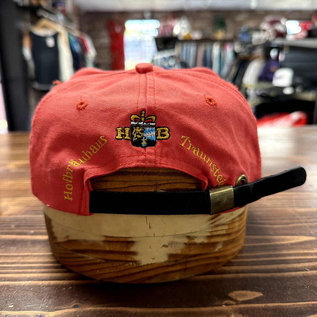 Vintage Hofbrauhaus German Strap Back Hat